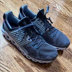 On Running Blue Athletic Shoes
